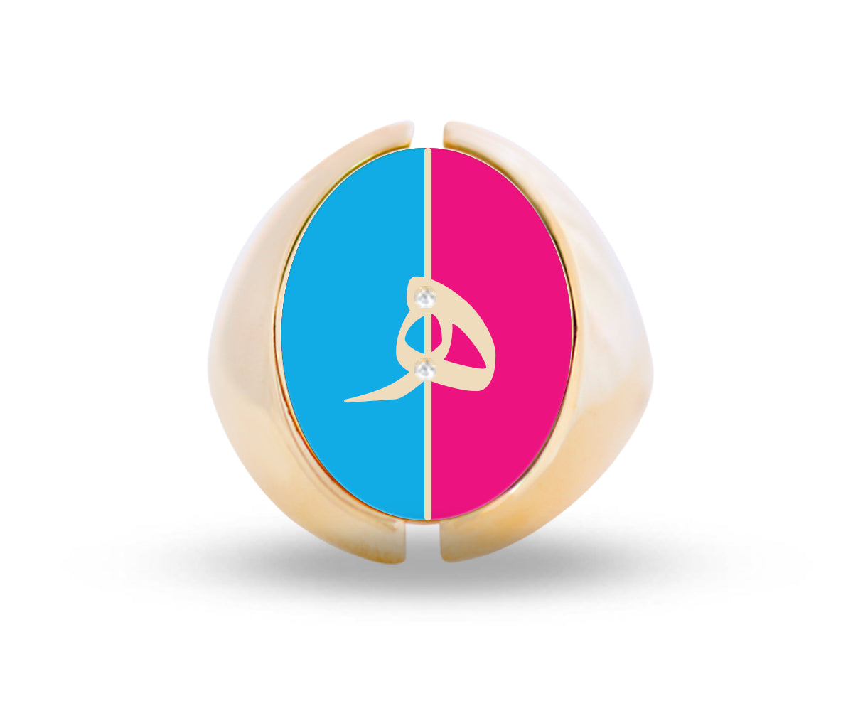 Intersections Flip Ring (D3)