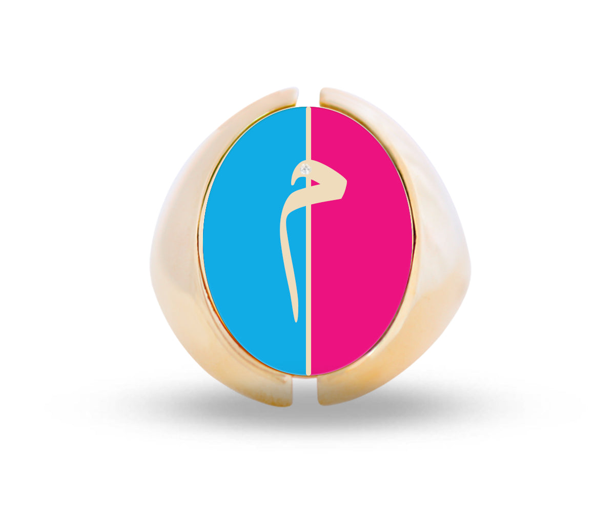 Intersections Flip Ring (D3)