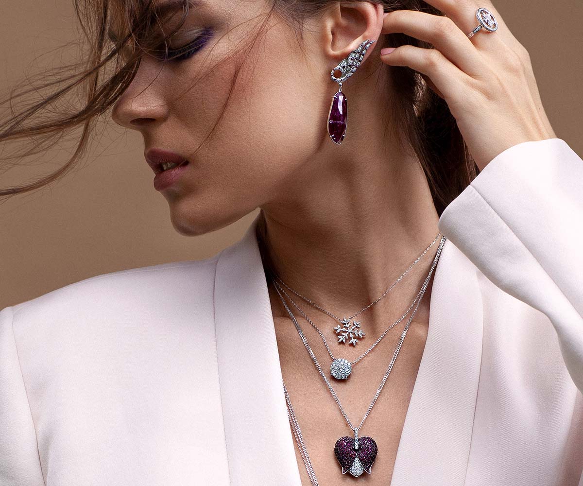 Diamond Sun Pendant - Maison Mirath