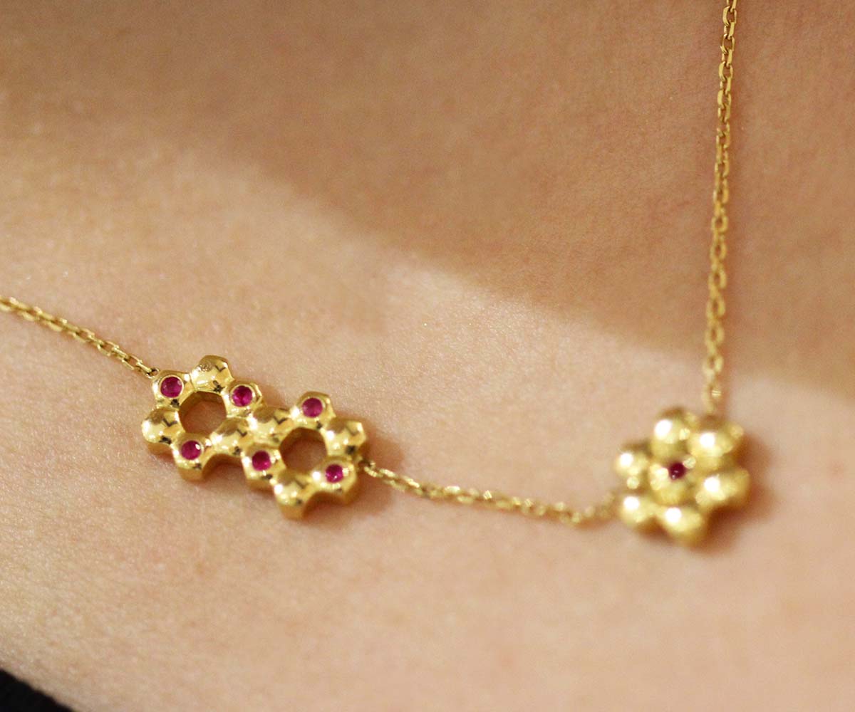 Harmony Flower Pendant - Maison Mirath