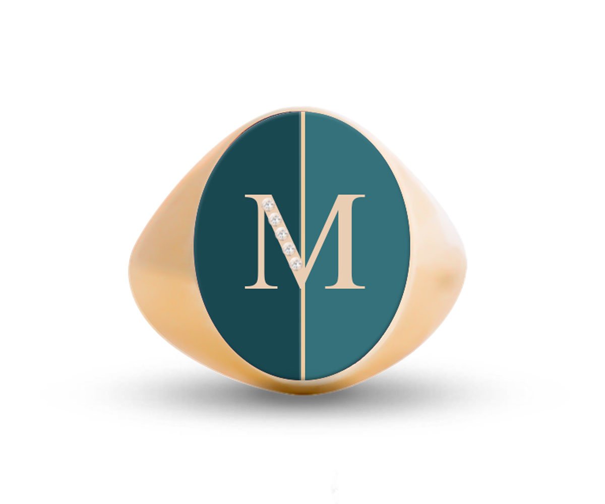 Intersections Letter Ring - Maison Mirath