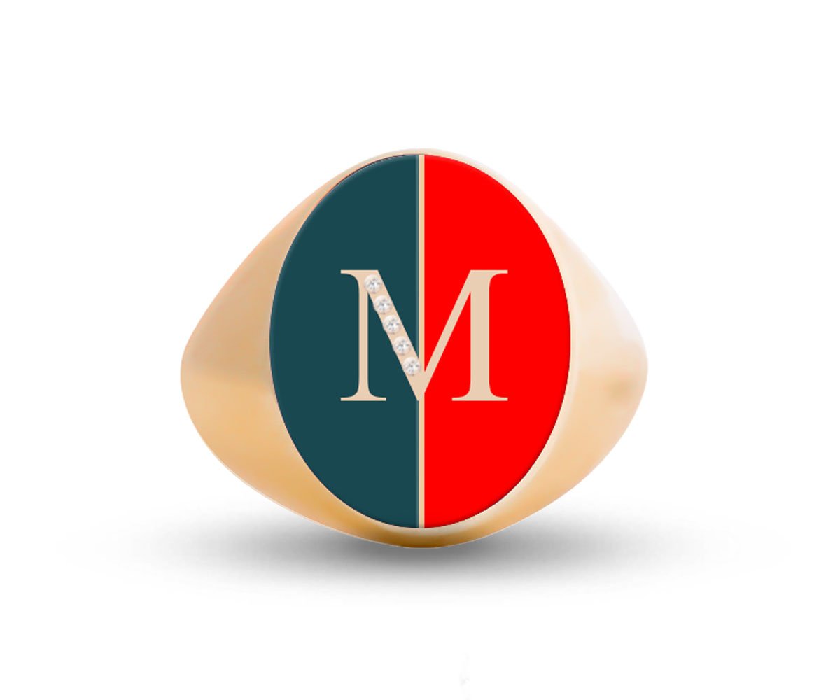 Intersections Letter Ring - Maison Mirath