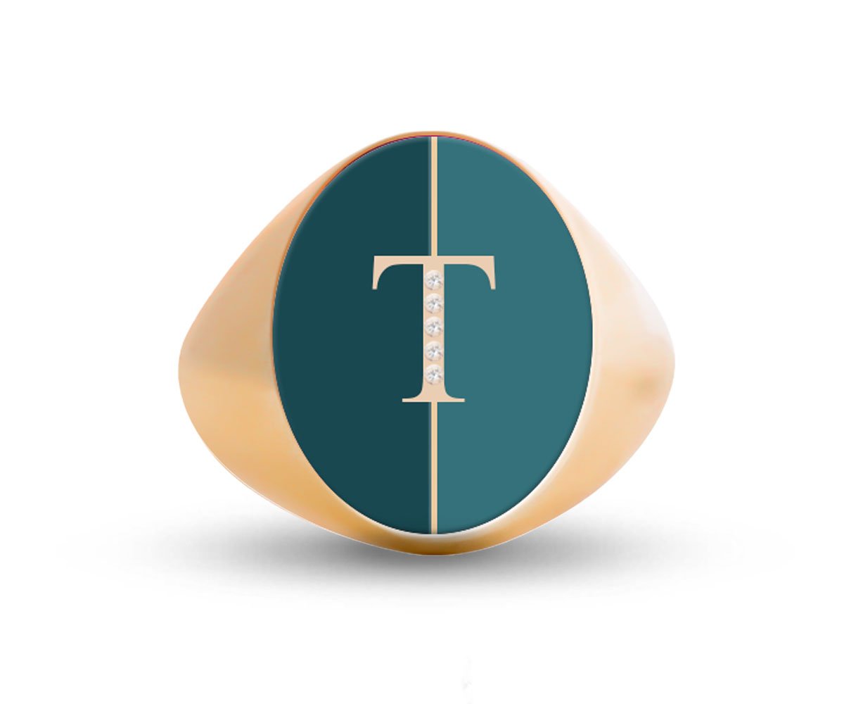 Intersections Letter Ring - Maison Mirath