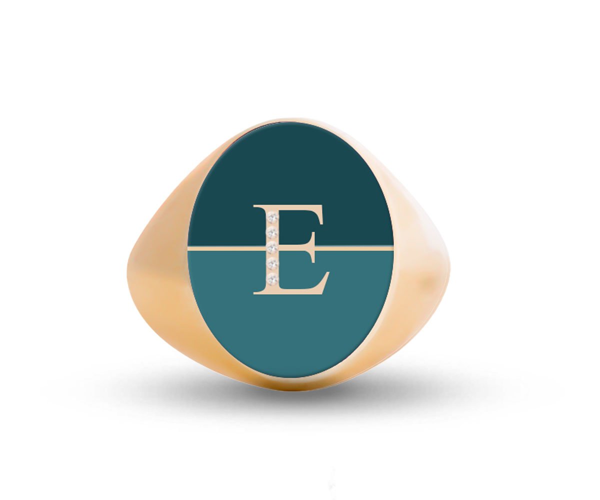 Intersections Letter Ring - Maison Mirath