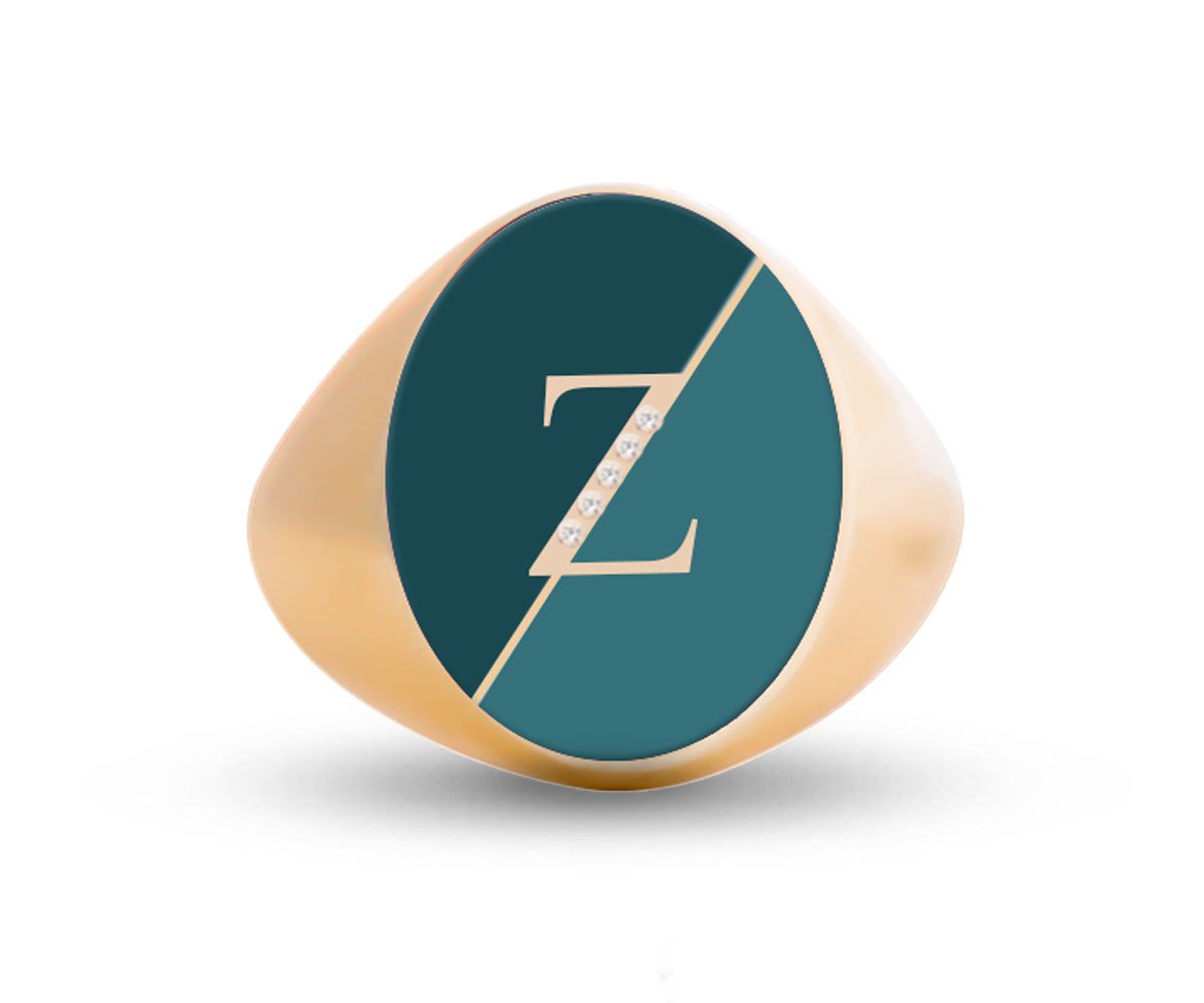 Intersections Letter Ring - Maison Mirath