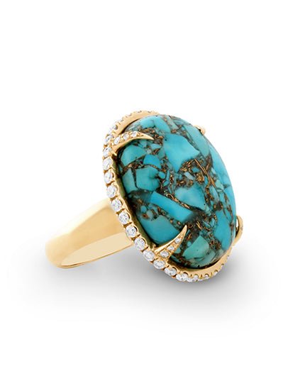 turquoise ring - Maison Mirath