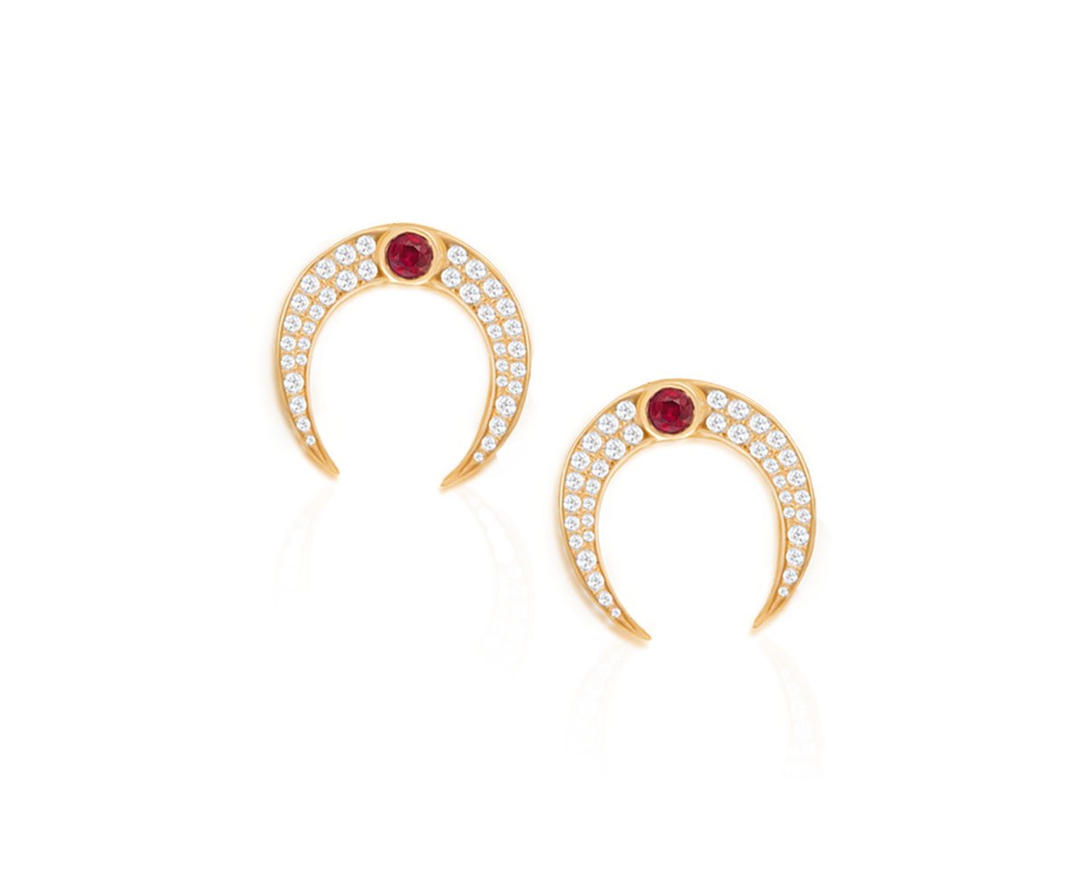 Crescent Earrings - Maison Mirath