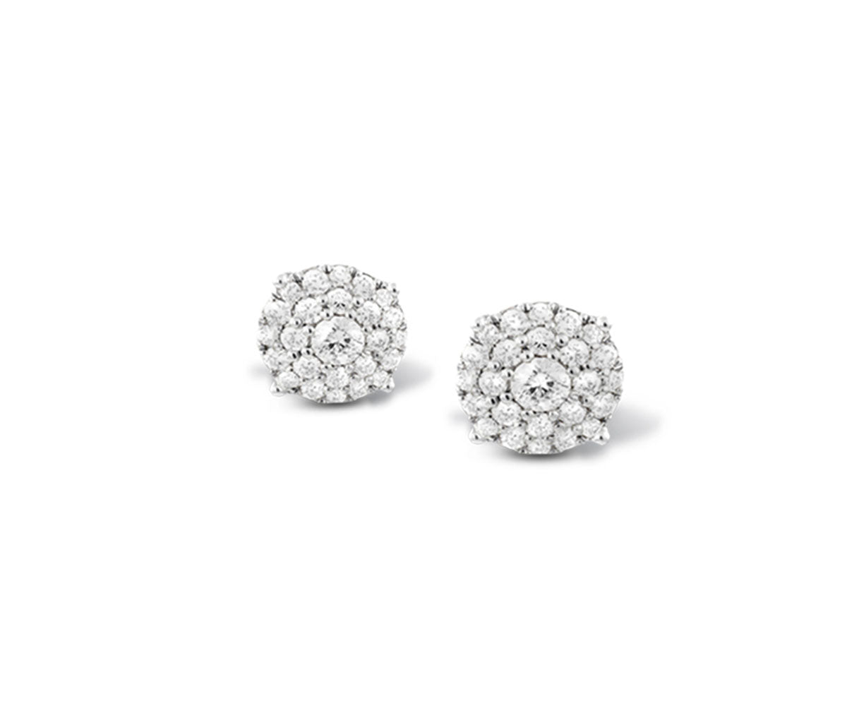 Diamond Sun Studs - Maison Mirath