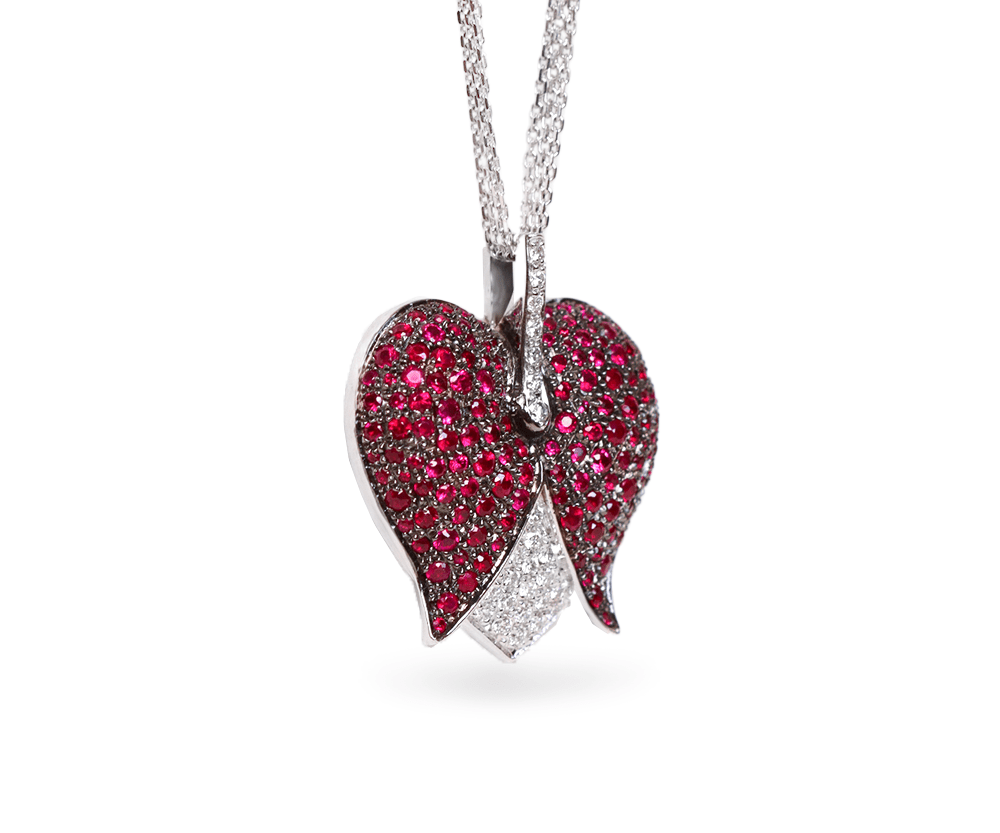 Flowing Heart Necklace - Maison Mirath