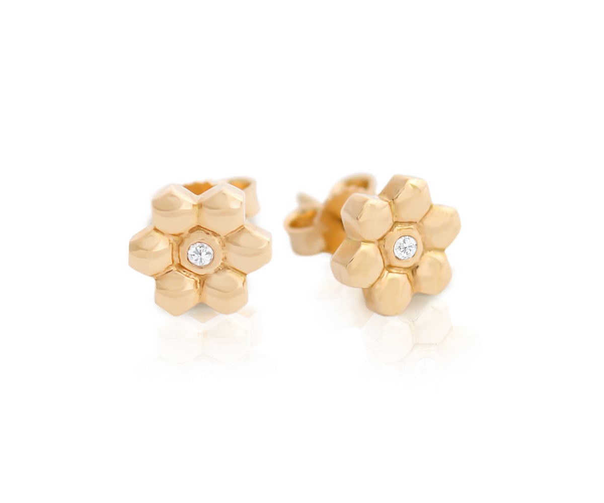 Harmony Flower Earrings - Maison Mirath