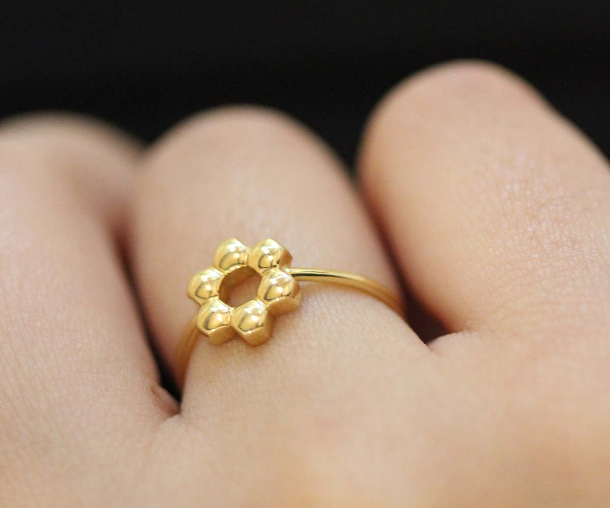 Harmony Flower Ring - Maison Mirath