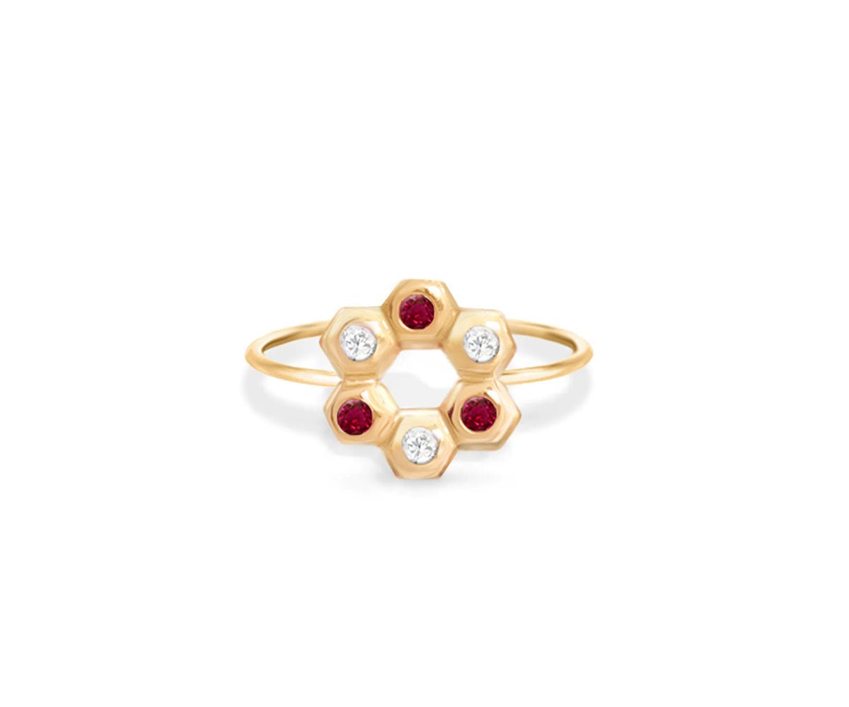 Harmony Flower Ring - Maison Mirath