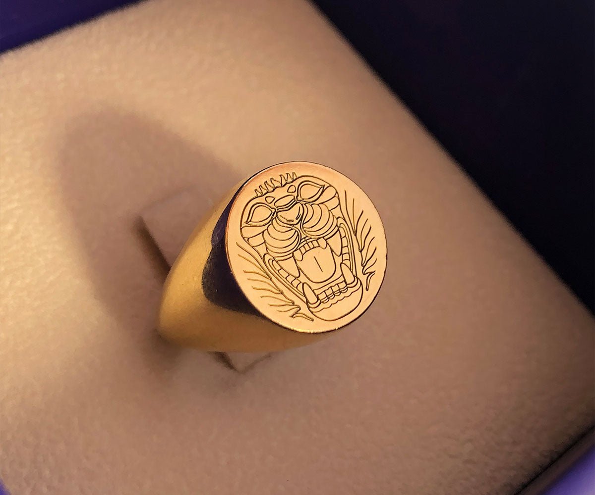 Lion Signet Ring - Maison Mirath