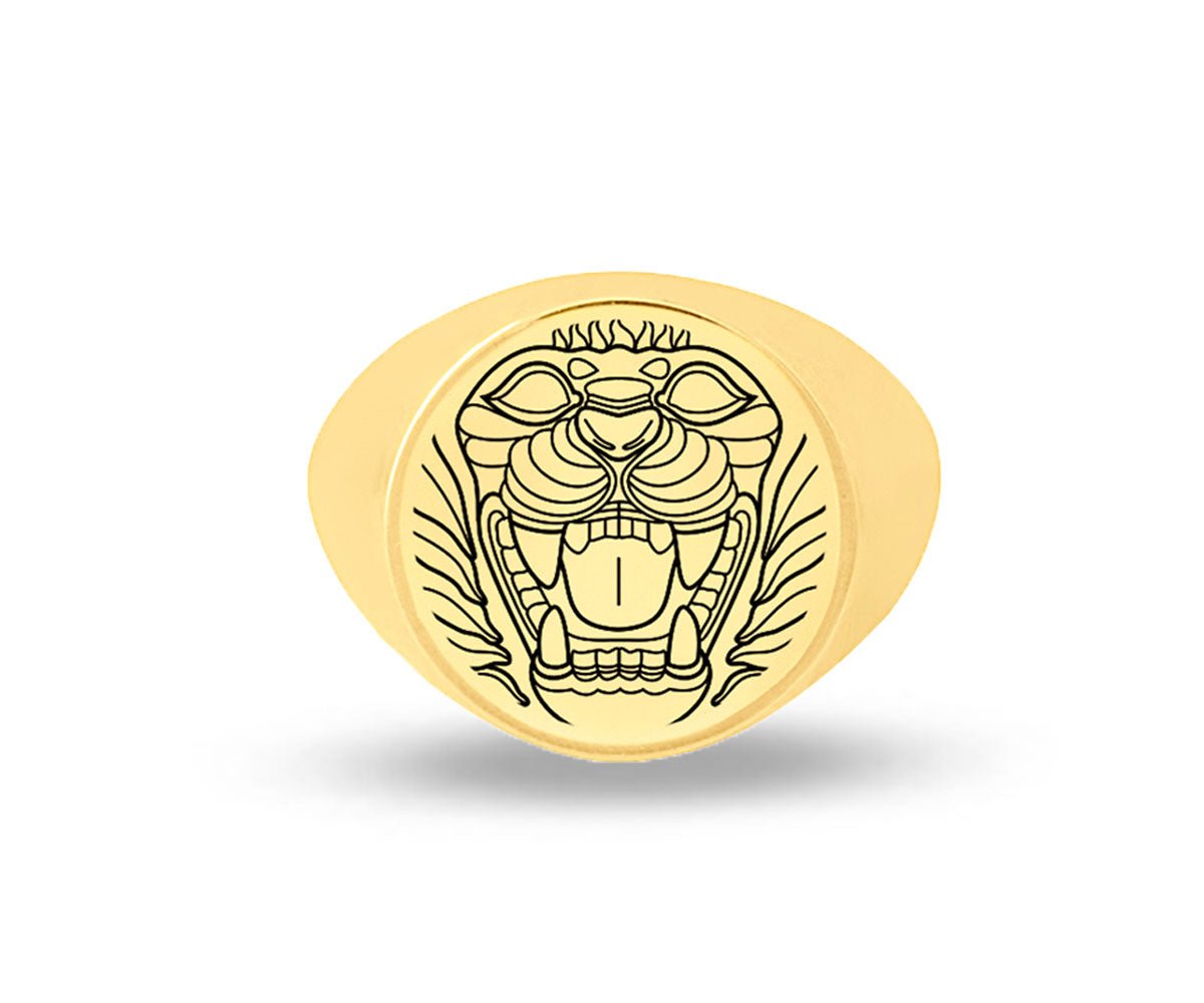 Lion Signet Ring - Maison Mirath