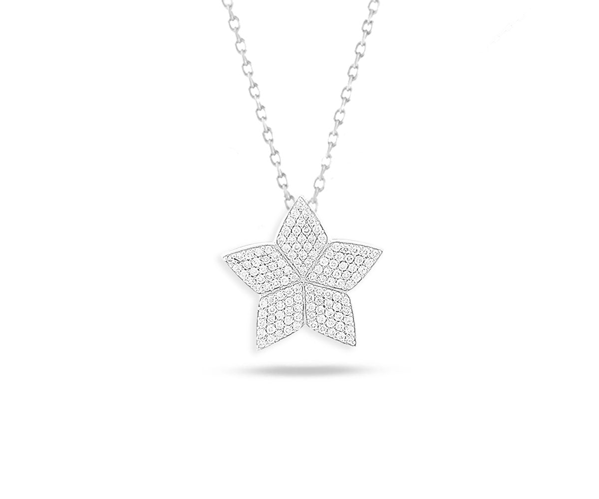 Shooting Star Diamond Pendant (L) - Maison Mirath