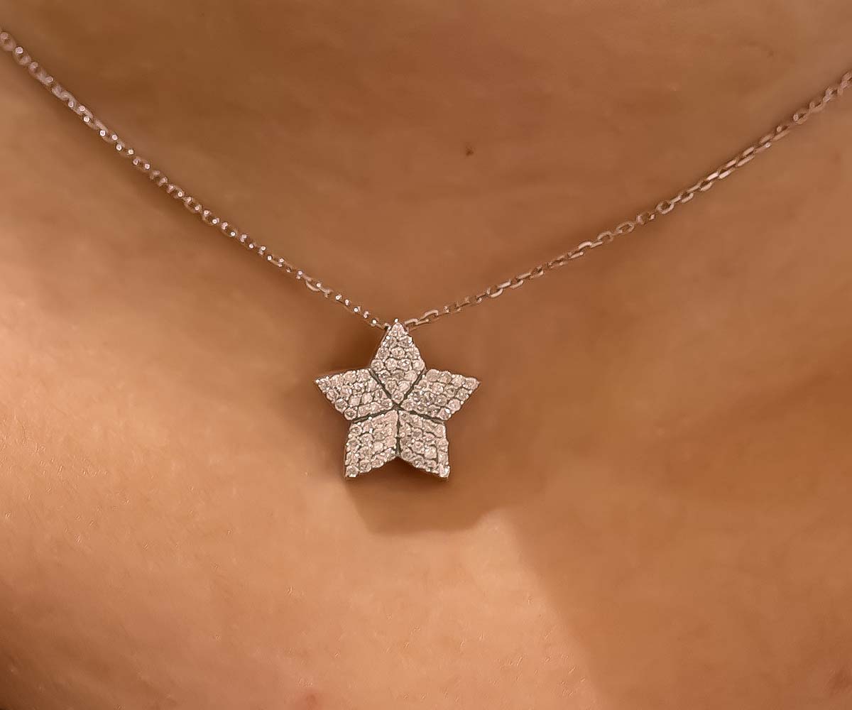 Shooting Star Diamond Pendant (SM) - Maison Mirath